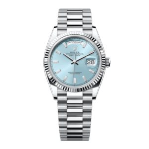Rolex Day Date M128236-0009 36mm Ice Blue