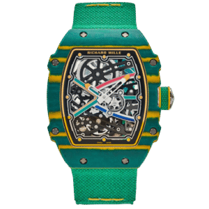 Richard Mille RM67-02 ‘Van Niekerk- Green Carbon TPT Custom Modify